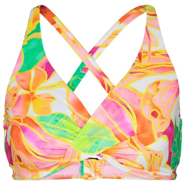 Верх бикини Seafolly Women's Wonderland Wrap Front F Cup, цвет Fuchsia Rose