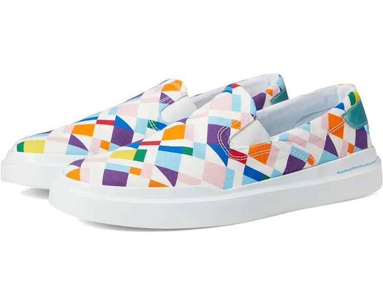 Кроссовки Cole Haan GrandPro Rally Canvas Slip-On Sneaker, цвет Pride