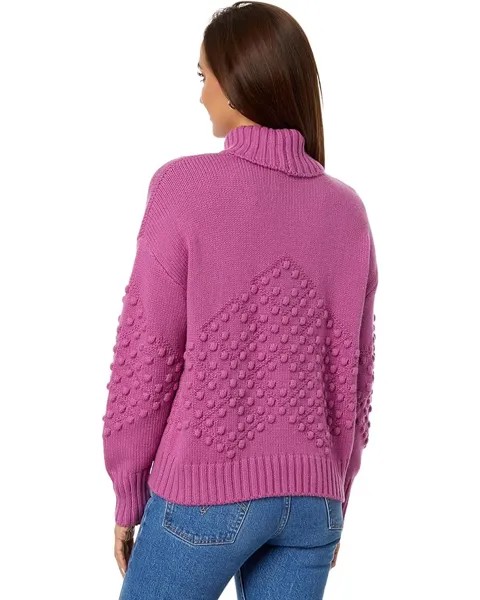 Свитер Splendid Elvira T-Neck Sweater, цвет Magenta