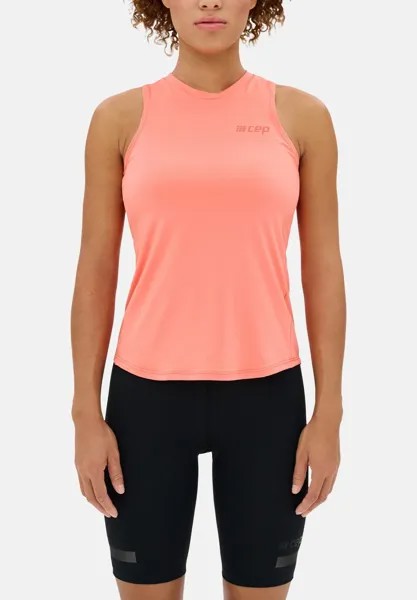 Топ THE RUN TANK TOP WOMEN CEP, цвет coral