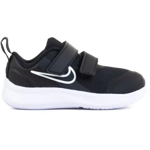 NIKE, размер 8С US, черный, белый