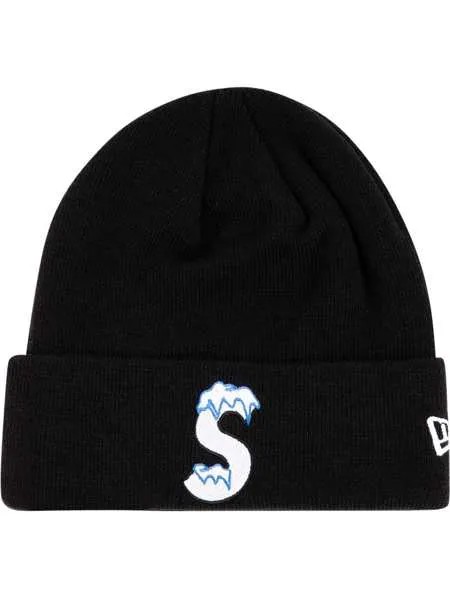 Supreme шапка бини S-Logo из коллаборации с New Era