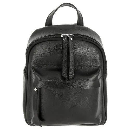 Женский кожаный рюкзак Versado VD193 black