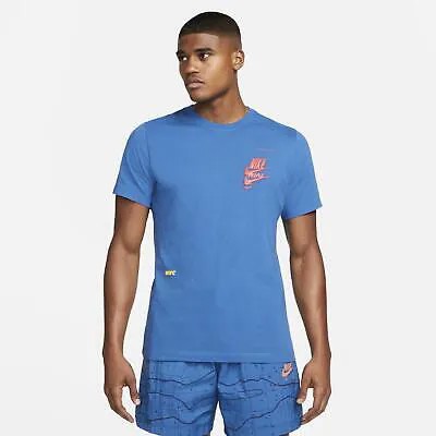 Мужская спортивная футболка Nike Blue Essentials+