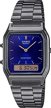 Японские наручные  мужские часы Casio AQ-230GG-2A. Коллекция Vintage