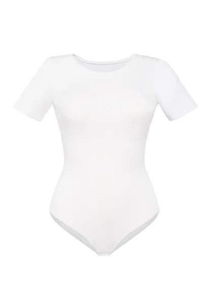 Боди Teyli suit für Frauen mit kurzen Ärmeln Shirty, белый