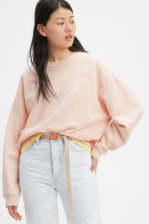 Свитшот женский Levi's 8563000020 розовый 48
