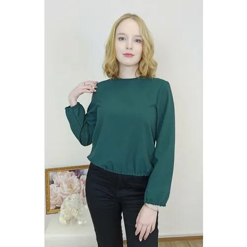 Блуза размер 46, зеленый