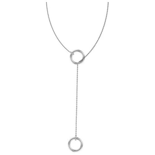 Серебряное колье 3121129-00245 45