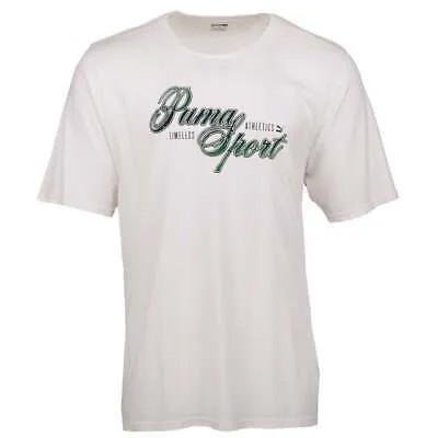 Puma Timeless Athletics Винтажная футболка с круглым вырезом и коротким рукавом мужская размер XXL Ca