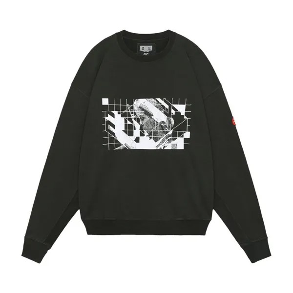 Толстовка Cav Empt Washed Dimensions Crewneck, черный