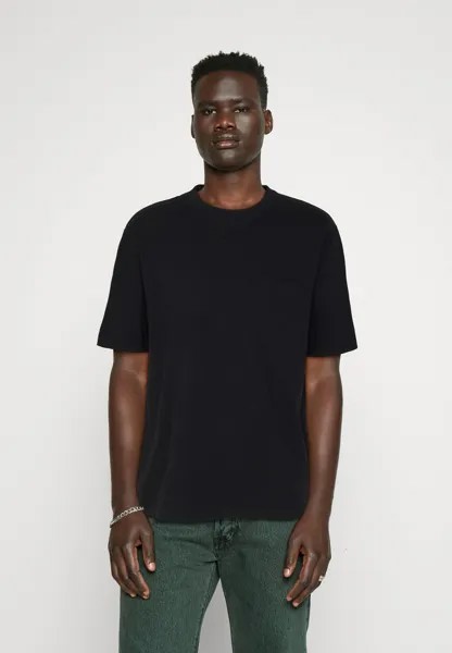 Базовая футболка Abercrombie & Fitch, черный