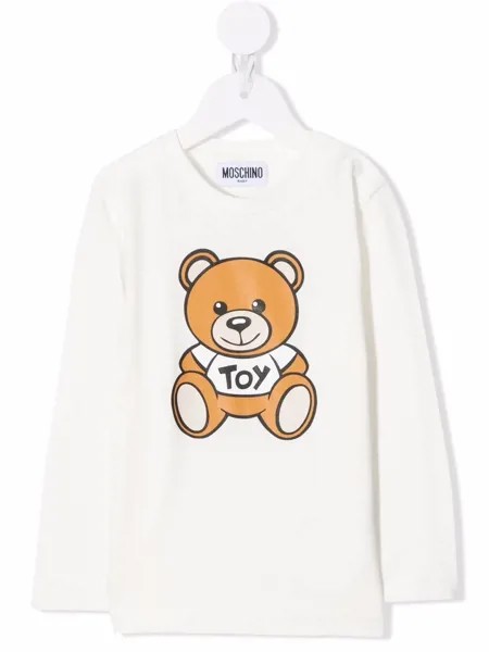 Moschino Kids футболка Toy Bear