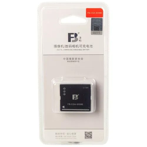 Аккумулятор FB BCE10E/S008E для Panasonic FX35, DMC-FS20, DMC-FS5, DMC-FS3, R6, R7, R8, R10, CX1