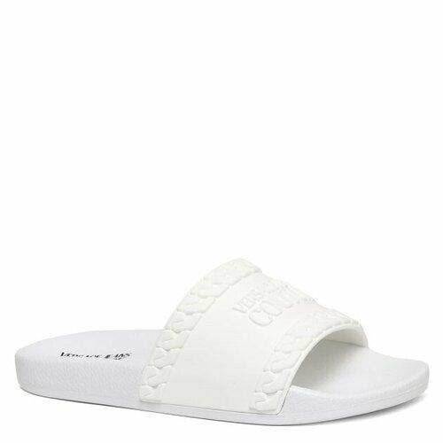 Шлепанцы Versace Jeans Couture, размер 37, белый