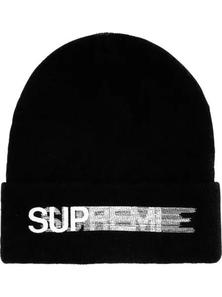 Supreme шапка бини с логотипом