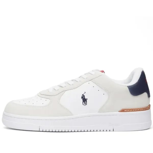 Кроссовки Polo Ralph Lauren Masters Court, белый/серый/синий