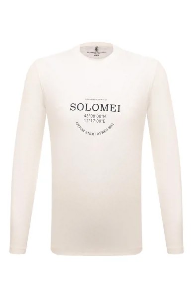 Хлопковый лонгслив Brunello Cucinelli