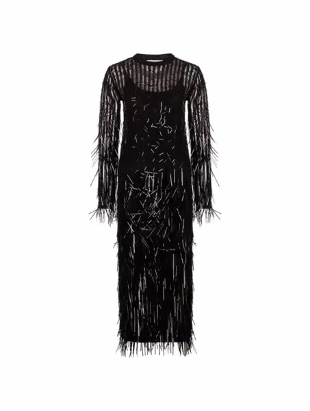 Платье миди с пайетками Valentino