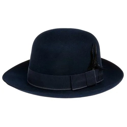 Шляпа Christys, размер 55, синий