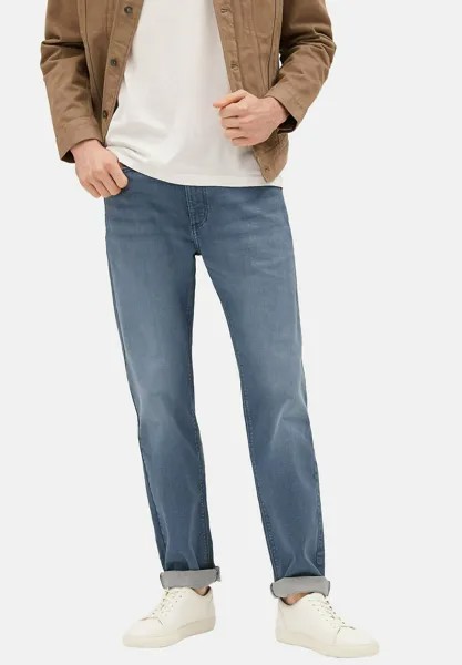 Джинсы-сигареты Straight Leg Marks & Spencer, цвет grey blue