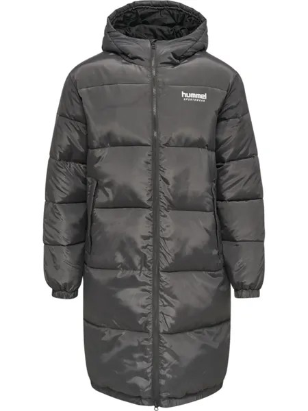 Куртка Hummel Mantel Hmllgc Nicola Long Puff Coat, черный