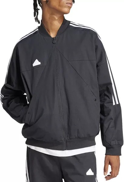 Мужская тканая куртка-бомбер Adidas TIRO 24, черный