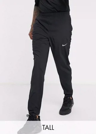 Черные джоггеры с полосками Nike Running Tall-Черный