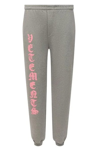Хлопковые джоггеры VETEMENTS