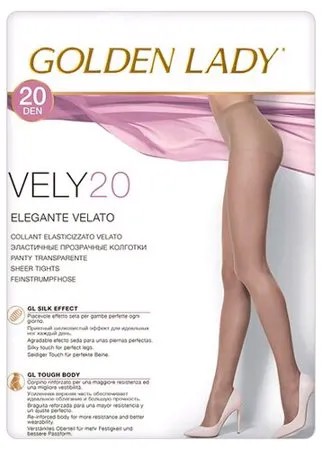 Колготки Golden Lady Vely 20 den, размер 2-S, nero (черный)