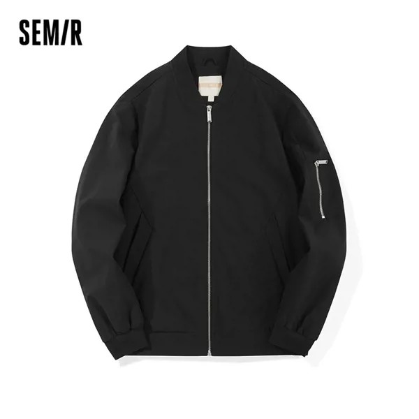 Куртка Semir Мужская, короткая бейсбольная куртка, модный Бомбер, весна-осень