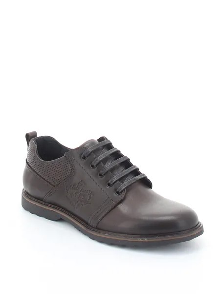 Туфли TOFA мужские демисезонные, размер 41, цвет коричневый, артикул 508109-5