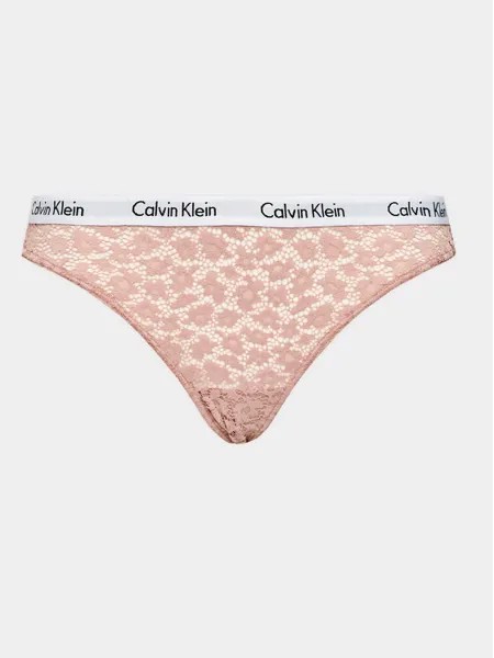 Бразильские женские трусики Calvin Klein, розовый