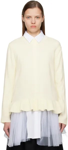 Свитер с рюшами Off-White Comme des Garçons Comme des Garçons