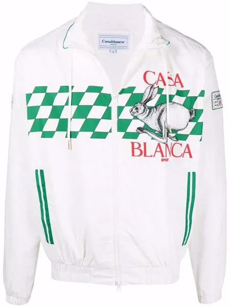Casablanca спортивная куртка с логотипом