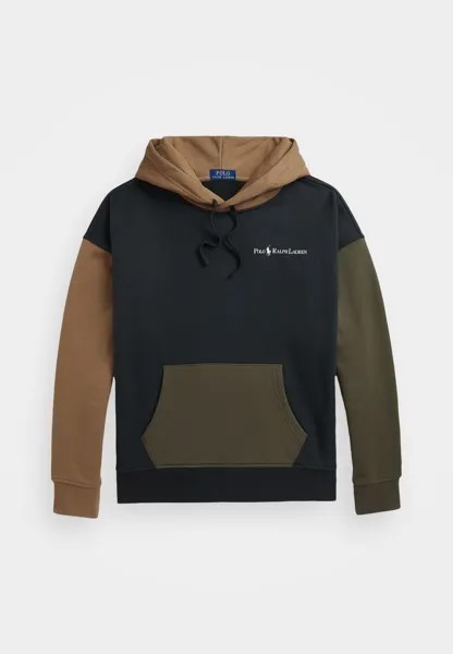 Толстовка с капюшоном RELAXED FIT LOGO FLEECE HOODIE Ralph Lauren, черный