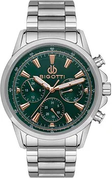 Fashion наручные  мужские часы BIGOTTI BG.1.10425-4. Коллекция Milano
