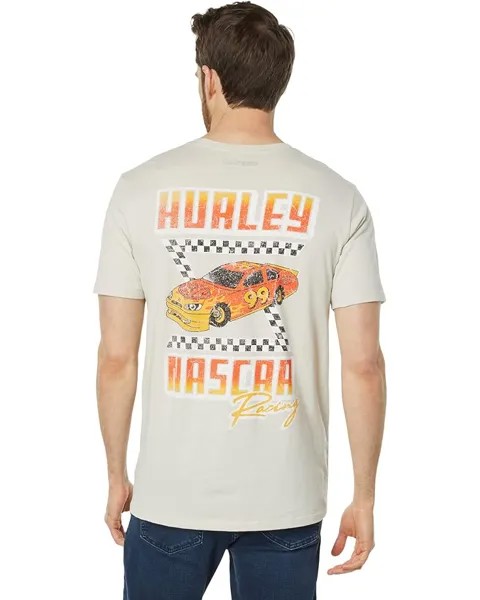 Футболка Hurley Nascar Faster Short Sleeve Tee, цвет Bone