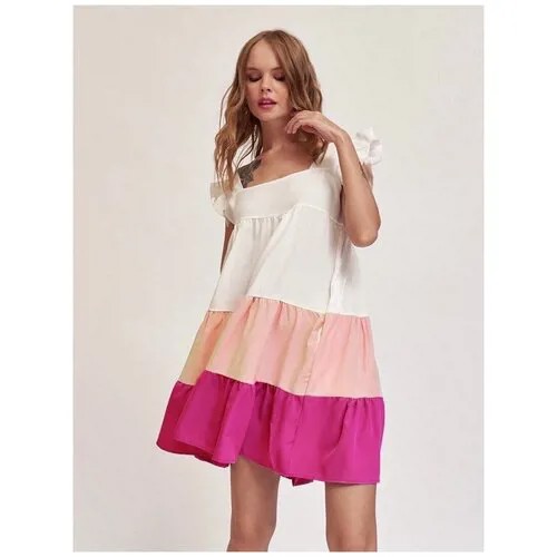 Летний женский сарафан Casual Wear, цвет фиолетовый, размер 46