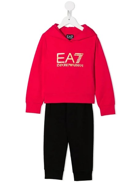 Emporio Armani Kids спортивный костюм с логотипом