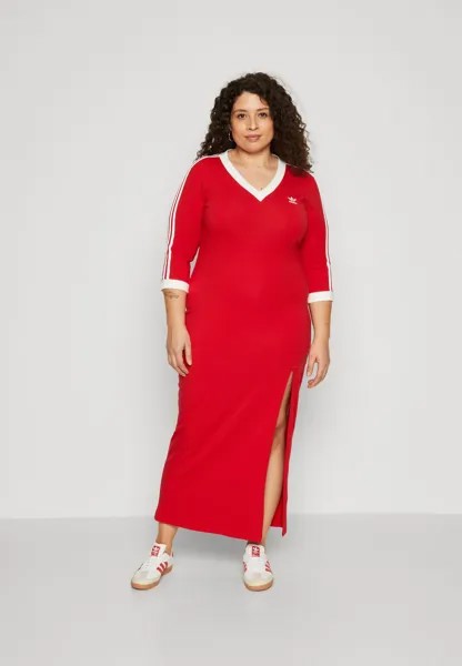 Платье из джерси DRESS adidas Originals, цвет better scarlet