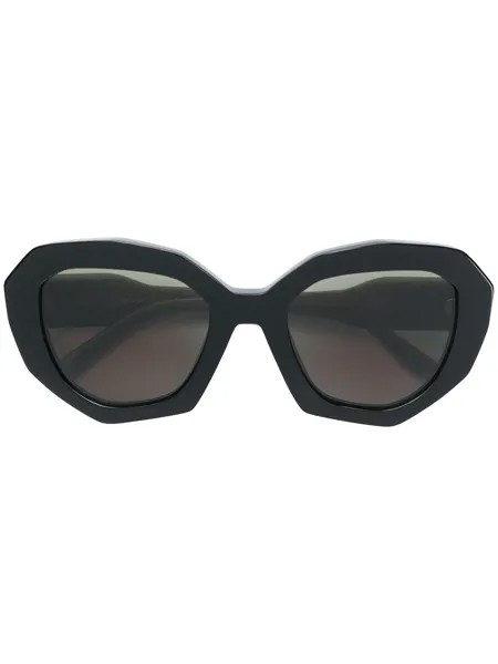Marni Eyewear солнцезащитные очки в массивной оправе