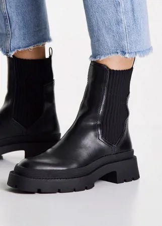 Черные ботинки челси с эластичной вставкой Pimkie-Черный цвет