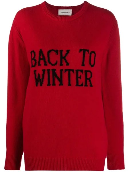 Alberta Ferretti джемпер Back to Winter