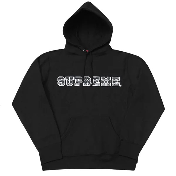 Худи Supreme The Most Hooded, чёрный