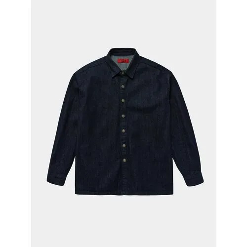 Куртка-рубашка 424 DENIM SHIRT, размер XL, синий