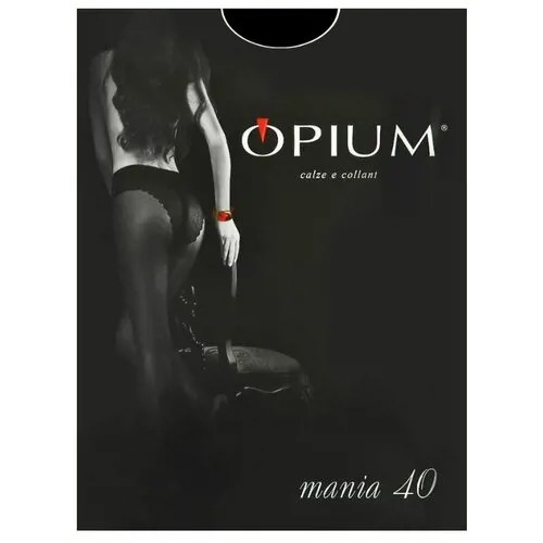 Колготки Opium Mania 40 den, размер 2, nero (черный)