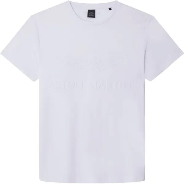 Футболка Hackett Amr Embotee, белый