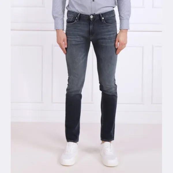 Джинсы узкого кроя j06 Emporio Armani, синий