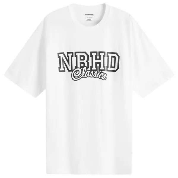 Футболка Neighborhood 3 Printed T-Shirt, белый